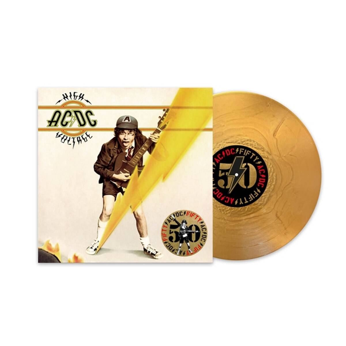 AC/DC - High Voltage (50th Anniversary Golden Vinyl)