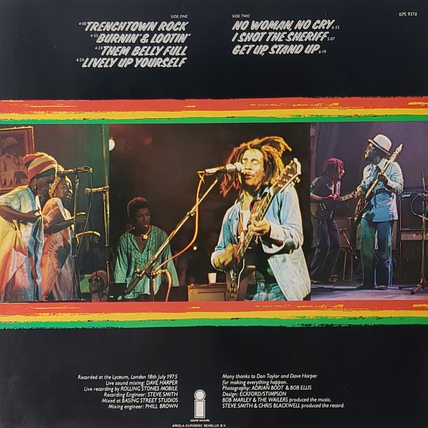 Bob Marley & The Wailers – Live!