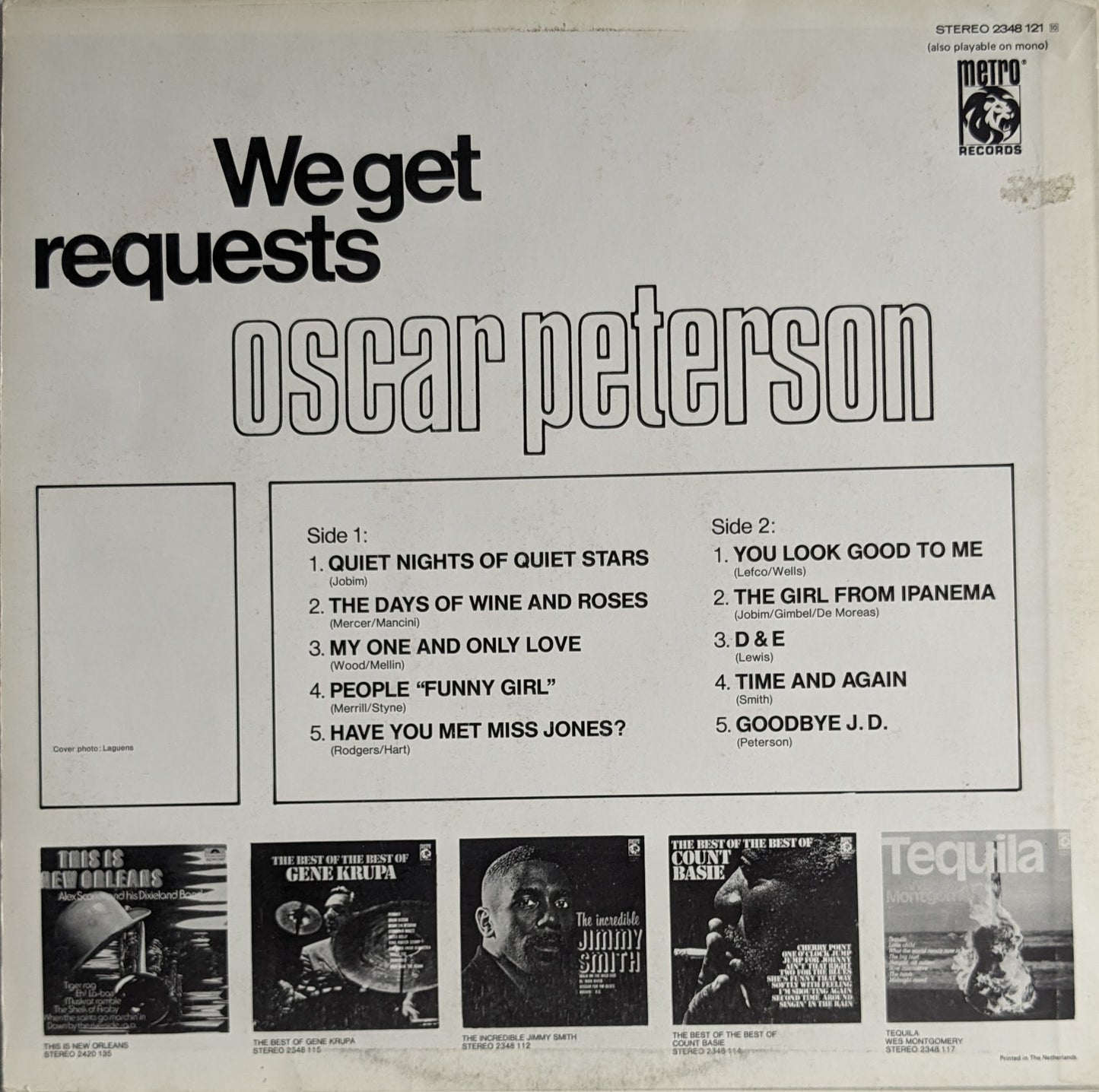 The Oscar Peterson Trio - We Get Requests