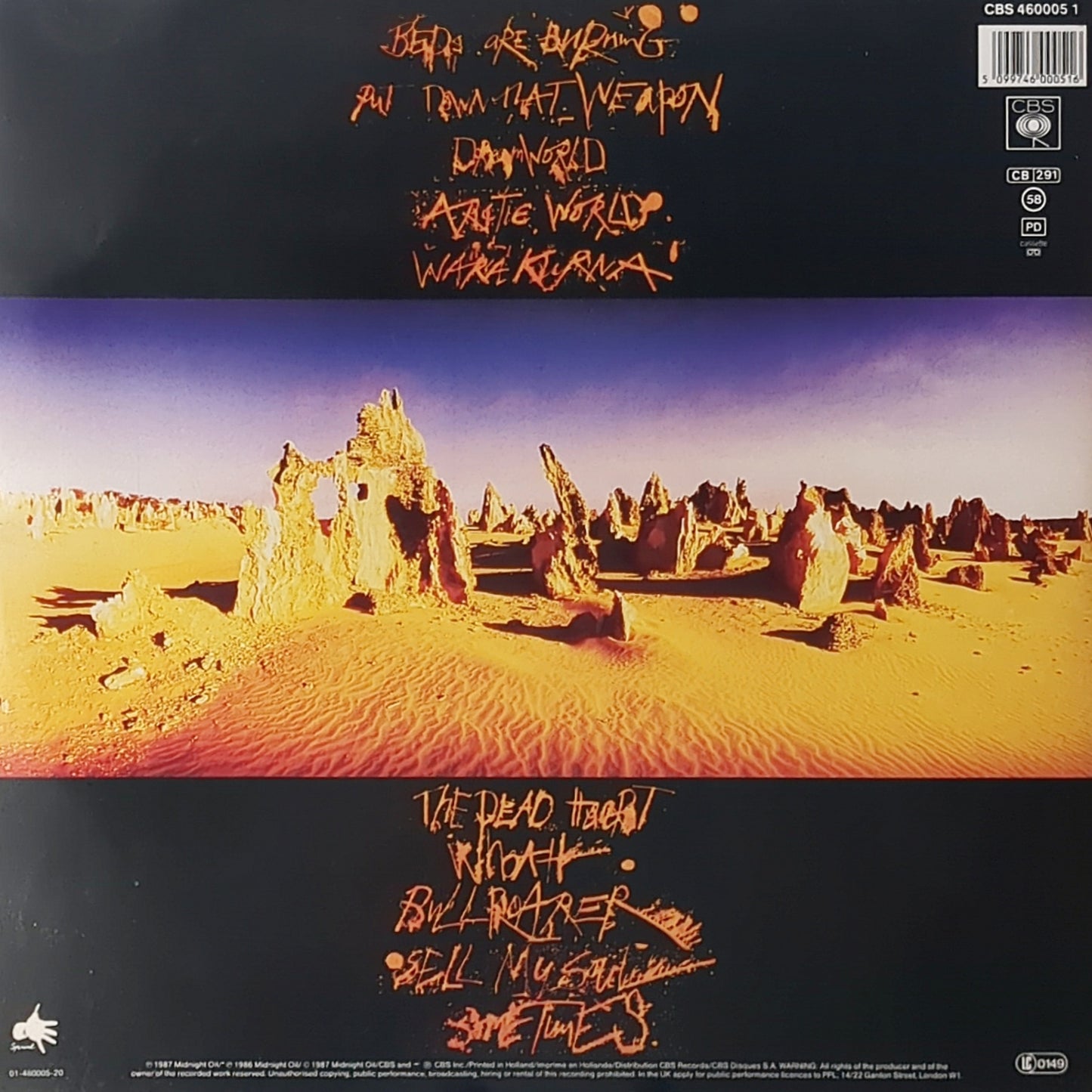 Midnight Oil - Diesel And Dust