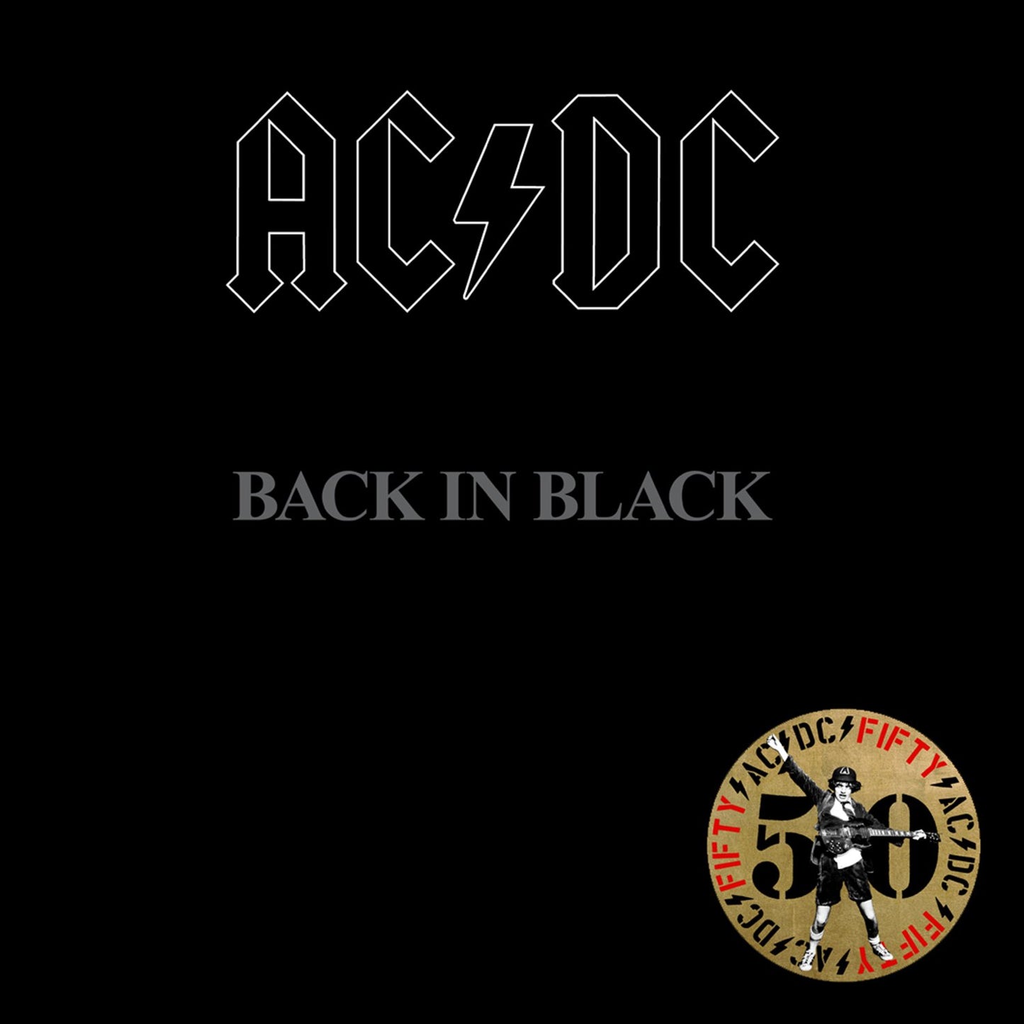 AC/DC - Back In Black (50th Anniversary Coloured Vinyl)